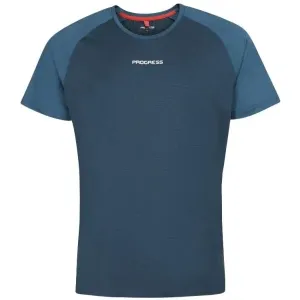 PROGRESS ENERGETIC Pánske športové tričko, tmavo modrá, veľkosť