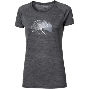 PROGRESS TARANAKI Dámske tričko z merino vlny, tmavo sivá, veľkosť #9240212
