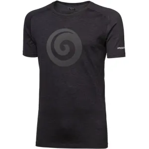 PROGRESS TASMAN Pánske funkčné tričko z Merina, čierna, veľkosť #6312585