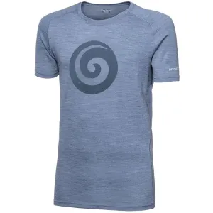 PROGRESS TASMAN Pánske funkčné tričko z Merina, modrá, veľkosť