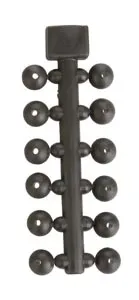 Prologic zarážky gripper beads 24 ks - veľkosť small