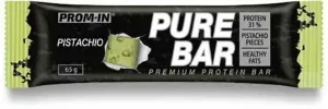 PROM-IN Essential Pure bar proteínová tyčinka pistácia 65 g