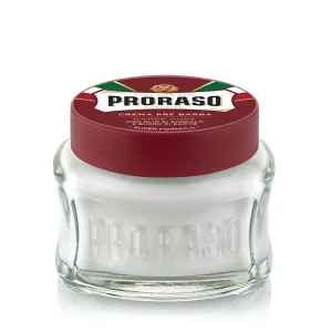 Proraso Red Pre-Shaving Cream 100ml - Krém pred holením na tvrdé fúzy