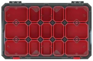 Organizér TITANIO II 59,8 x 39 x11 cm černo-červený