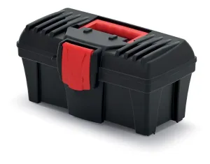 Kufr na nářadí CALIN 30 x 16,7 x 15 cm černo-červený