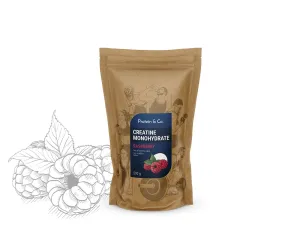 Protein & Co. Creatine monohydrate 500 g Zvoľ príchuť: Raspberry