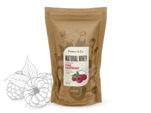 Protein&Co. Natural Whey 1 kg Váha: 500 g, Zvoľ príchuť: Pure raspberry