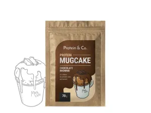 Protein & Co. Protein MugCake 70 g Zvoľ príchuť: Chocolate brownie