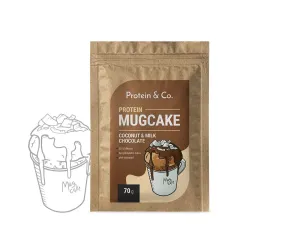 Protein & Co. Protein MugCake 70 g Zvoľ príchuť: Coconut & Milk Chocolate