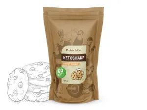 Protein & Co. Ketoshake – proteínový diétny koktail Váha: 1 000 g, Zvoľ príchuť: Biscuit cookie