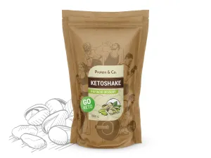 Protein & Co. Ketoshake – proteínový diétny koktail Váha: 1 000 g, Zvoľ príchuť: Pistachio dessert