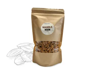 Protein & Co. Mandle natural neloupané Váha: 1 000 g