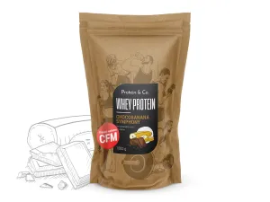 Protein&Co. CFM Whey protein 80 1000 g Zvoľ príchuť: Chocobanana symphony