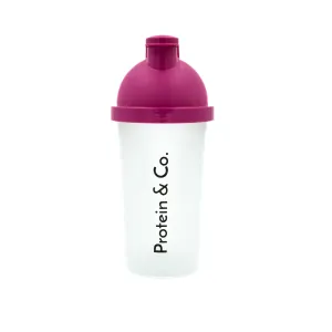 Protein & Co. POP TOP Shaker Farba: Ružová