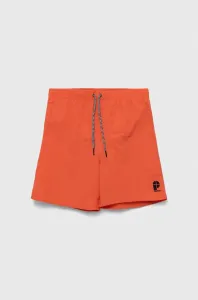 Detské plavkové šortky Protest CULTURE JR oranžová farba #8864279