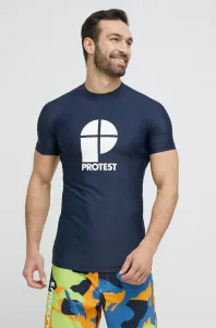 Tričko Protest Prtcater pánske, tmavomodrá farba, s potlačou