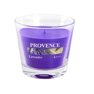 Provence Vonná sviečka v skle PROVENCE 35 hodín levanduľa