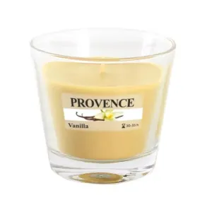 Provence Vonná sviečka v skle PROVENCE 35 hodín vanilka