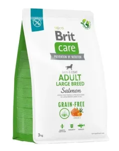 BRIT CARE Dog Grain-Free Adult Large Breed Salmon 3 kg