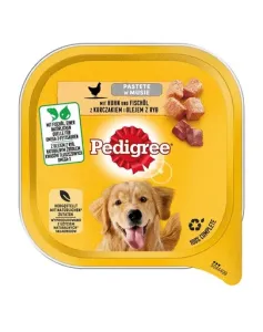 PEDIGREE Adult tacka 10x300 g vlhké krmivo pre psov s kuracím mäsom a rybím olejom