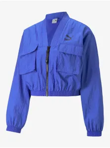 Blue Ladies Rustling Jacket Puma Dare To - Women