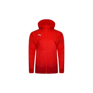 Puma TEAMGOAL 23 TRAINING RAIN JACKET Pánska športová bunda, červená, veľkosť #5150288