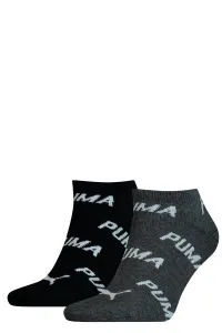 Dámské nízké ponožky PUMA 907947 Puma  - 2 kusy Čierno-biela 35-38