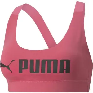 Puma MID IMPACT PUMA FIT BRA Dámska podprsenka, ružová, veľkosť #438954