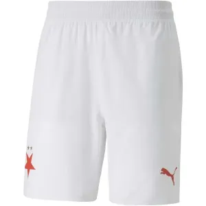 Puma SKS HOME SHORTS PROMO Pánske futbalové šortky, biela, veľkosť #4215857