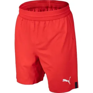 Puma SKS HOME SHORTS PROMO Pánske futbalové šortky, červená, veľkosť #7639522