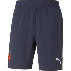Puma SKS HOME SHORTS PROMO Pánske futbalové šortky, tmavo modrá, veľkosť #4803193