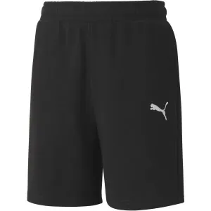 Puma TEAMGOAL 23 CASUALS SHORTS JR Chlapčenské futbalové šortky, čierna, veľkosť