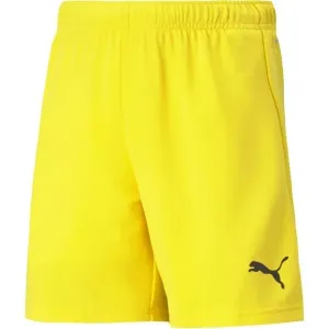 Puma TEAMRISE SHORT JR Juniorské šortky, žltá, veľkosť #8139856