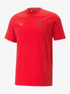Červené pánske tričko Puma Ferrari Style - muži #6211902