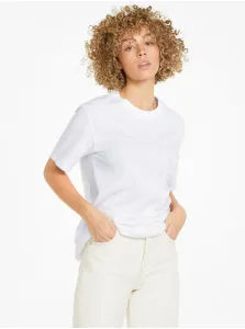 Biele dámske tričko s potlačou Puma Her #606831