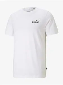 Bavlnené tričko Puma pánsky, čierna farba, jednofarebný, 586668