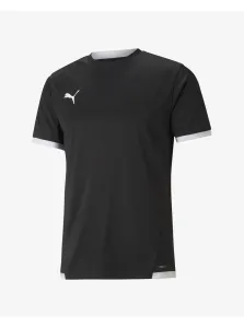 Puma TEAM LIGA JERSEY Pánske futbalové tričko, čierna, veľkosť #6516813