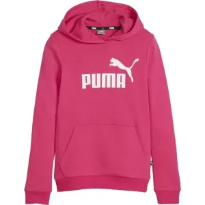 Puma ESS LOGO HOODIE FL G Dievčenská mikina, ružová, veľkosť #9033968