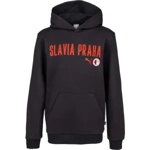 Puma Slavia Prague Graphic Hoody BLK Pánska mikina, čierna, veľkosť #452246
