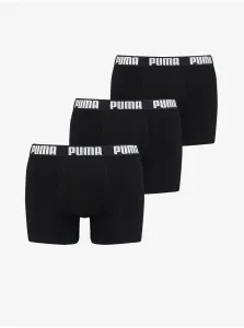 Set of three men's boxers in black Puma Everyday - Men #5884926