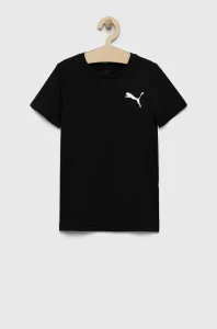 Detské tričko Puma ACTIVE Small Logo Tee B čierna farba, s potlačou #8570914