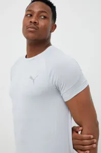 Puma EVOSTRIPE TEE Pánske športové tričko, biela, veľkosť