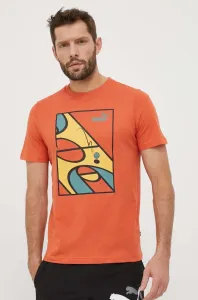 Puma GRAPHICS RUDAGON TEE Pánske tričko, oranžová, veľkosť #6473805