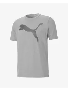 Tréningové tričko Puma Active Big Logo 586724 šedá farba, s potlačou #205303