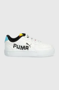 Detské tenisky Puma Puma Caven Brand Love PS biela farba #8138524