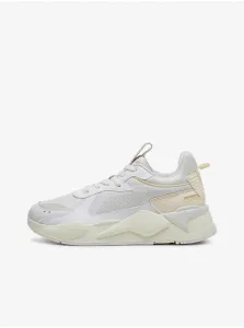 White women's sneakers with leather details Puma RS-X Soft Wns - Women #9227427