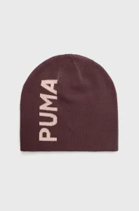 Puma ESS CLASSIC CUFFLESS  BEANIE JR Detská pletená čiapka, ružová, veľkosť #458763