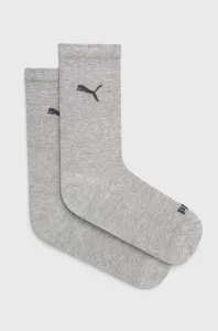 Ponožky Puma 2-pak dámske, šedá farba #8946840