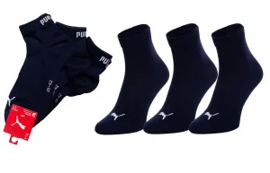 Ponožky Puma (3-pack) 90697822 tmavomodrá farba #5831995