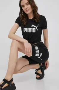 Bavlnené tričko Puma 848303 čierna farba, #5979663